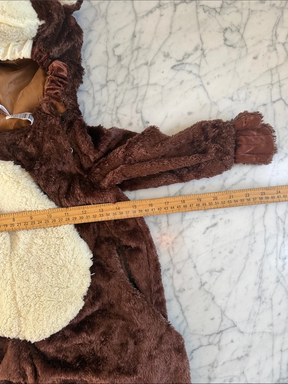 Toddler Monkey Costume Sz 2-3T Silky Soft